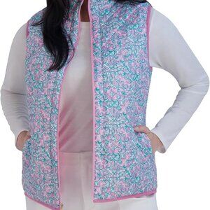 Stella Parker Women's Sleeveless Quilted Active Lightweight Vest - NWT